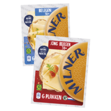 Milner kaasplakken of stukken